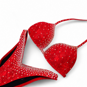 Ruby Red Dazzling Bling Bikini