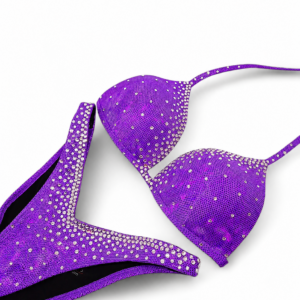 Purple Dazzling Bling Bikini
